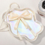 Elegantne kaarpaelaga juukseklamber, mood Lihtne tahke satiinist vedruklambriga juuksen&otilde;el Retro-peapael klambritega T&uuml;drukute juukseaksessuaarid