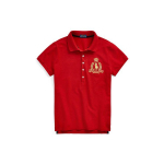 Polo Ralph Lauren Logo Muster Tikitud L&uuml;hikeste Varrukatega Polo S&auml;rk Naiste topid WMPOKNINB920004-620 XS
