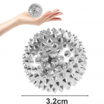 New 2Pcs 32 mm Acupressure Skill Balls Hedgehog Ball For Back, Legs, Feet and Hands