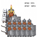 Keskaegsed Elfi Rohani s&otilde;durid Kaardiv&auml;gi lotr Tegevusfiguurid Mini Klotsid Nukk Kokkupandavad Ehitusklotsid MOC DIY M&auml;nguasjad lapse kingituseks
