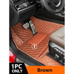 Autop&otilde;randamatid BENZ ML klassi W166 2012 2013 2014 2015 2016 jaoks jalapatjadega auto vaipkate siseviimistlus 1PC-Brown brown