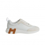 (w) Hermes Bouncing Tossud Sport Suede Kitse Nahk & Blanc 35W