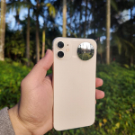 Universaalne nutitelefoni selfie-vlogi peegel iPhone'i jaoks Samsungi fotovideo-selfie-vlogi tarvikud kaasaskantav peegli v&otilde;imendus Self Tz08