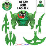 Disney ehitusklotsid Mini mudelid Tegelased Marvel Venom Kokkupandav liigutatav nukk Carnage S&uuml;mbiootiline tegevusnukk S&uuml;nnip&auml;evakingitus