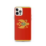 Coque iPhone - Mont&eacute;n&eacute;gro - Drapeau - Supp - Mitmev&auml;rviline - Vertikaalne mudel