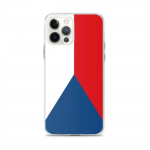 Coque iPhone &ndash; Drapeau Tch&eacute;quie &ndash; iPhone 12 Pro Max &ndash; Supp &ndash; Mitmev&auml;rviline &ndash; Vertikaalne