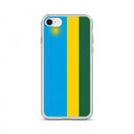 Coque - PIXELFORMA - iPhone 6 - Drapeau du Rwanda - Silikoonist supp - Kaitse t&auml;ielik