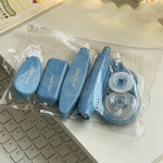 6 tk/komplekt &otilde;pilastele m&otilde;eldud lihtsuse korrigeerimise teip lastele Moe &uuml;hev&auml;rviline seeria Smooth White Ink Correction Teip koolitarbed