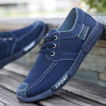 meeste vabaajajalatsid Denim Meeste tossud Slip on Loafers Meeste l&otilde;uendjalatsid Hingavad pehmed tasapinnalised s&otilde;idujalatsid meeste vabaaja 365 6.5 sinine