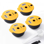 Korduvkasutatavad kohvikapslid BOSCH-s masinale Tassimo Happy Vivy Roostevabast terasest t&auml;idetavad kohvimasina filtrid 180ML/220ML