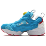 Doraemon x atmos x Reebok InstaPump Fury OG Karvased Sinised Unisex Tossud Valged GV7288 37.5
