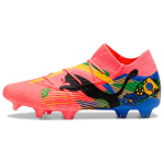 Neymar Jr. x Puma Future 7 Ultimate FG AG Copa Am&eacute;rica Pakk Meeste Tossud Pink Sunset-Glow Black 107839-01 44