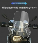 BMW F700GS/F800GS/F650GS T&auml;iustatud tuuleklaasi deflektor