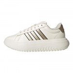 Adidas Grand Court Platform S&uuml;nteetilisest Nahast Mugavad Moodsad Libisemiskindlad Vastupidavad Madalad Tennisejalatsid Naiste Tossud Roosa Valge JS2944 39⅓