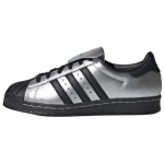 Adidas Originals Superstar Metallik H&otilde;be Core Black Mugavad Mitmek&uuml;lgsed Vedel H&otilde;be &Otilde;huke Tald Vastupidavad Madalad Tossud Unisex tossud JH5669 36⅔