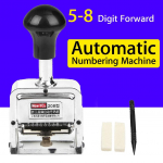 1tk 5/6/7/8 automaatne nummerdamismasin numbrite kodeerimislehele Peat&uuml;kk Markeerimismasin Digitaalne tempel 6 Digit