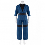 Anime Unisex Cosplay Kost&uuml;&uuml;m Shinmon Benimaru Cosplay Kost&uuml;&uuml;m Kimono Halloweeni &Uuml;likond Sinised &Uuml;likonnad T&auml;iskasvanutele 2XL 60-65kg beež