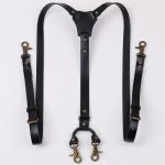 Pealmine kiht lehmanahast meeste traksid kukkumisvastase konksluku pandlaga must