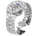 Metallist rihm Samsung Galaxy Watch 8 Classic 46mm jaoks, originaal k&auml;ev&otilde;ru, k&auml;epael, Correa Galaxy Watch 8 44mm 40mm jaoks, tarvikud Galaxy Watch 8 40mm h&otilde;be