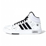 Adidas X Sesame Street Hoops 3.0 'Valge Must' Tossud HQ9813 36