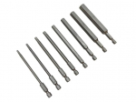 Pikk kuuskantotsikute komplekt 100mm 1/4 kuuskantotsik 2.5mm 3mm 4mm 5mm 6mm 8mm 10mm 12mm l&ouml;&ouml;kdraiveri jaoks