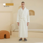 Salongimantlid Jacquard topelt paksendatud pluss suures suuruses n&auml;okangast hommikumantel Mood talveflanellist hommikumantel Mugav ja paks magamismantel XXXL