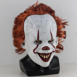 Hirmutav kurja tapja klouni lateksmask Halloweeni &otilde;uduscosplay kost&uuml;&uuml;mi rekvisiidid