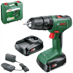 Perceuse visseuse &agrave; percussion Bosch EasyImpact 18V40 + (2xbatterie 2,0Ah) + chargeur AL18V-20 in carrying case