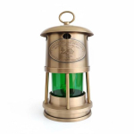 Messingist kaevanduslamp Kuninglik Merev&auml;gi London 1920 Latern
