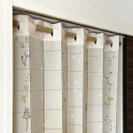 Noren Kobo L&otilde;&otilde;tspill Studio Ghibli Naabertuba V&otilde;ilill 96cm Lai x 200cm Toote number 98328 Kardin, Minu Totoro &Uuml;lesrullitav kardin, Vahesein, elevandiluuvalge