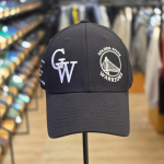 NBA Unisex GSW Kahepaneeliga Tikitud Flexfit Point K&otilde;va Nokaga M&uuml;ts N255AP456P (19)