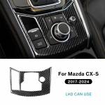 Pehme s&uuml;sinikkiust LHD RHD viimistlus Mazda CX-5 CX5 KF 2017-2025 2025 2025 Auto keskjuhtimispaneelile elektrooniline k&auml;sipidur k&auml;igukang