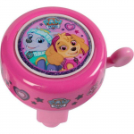 Sonnette de v&eacute;lo - PAW PATROL - M&eacute;tal - Rose - Universel - Motif Pat' Patrouille roosa
