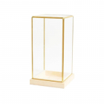 Kogutav klaasist vitriinkapp Vitriinkapp kogutavate esemete jaoks Display Box Dekoratiivne k&auml;sit&ouml;&ouml; kodu ja kontori jaoks