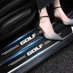 Volkswagen Golf 8.5 s&uuml;sinikust autoukse l&auml;vepaku kriimukate Must uksepaneeli kaitse