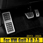 Volkswagen VW Golf 7 8 MK7 MK8 Golf 7.5 MK7.5 2013- 2022 2023 auto jalatoe gaasipedaali piduripedaalide kate jaoks AT 2pcs
