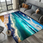Rannikumeri stiilis matid vaibad elutuppa laste magamistuppa elutuppa libisemiskindel roomamismatt elutoa kaunistus 80x120cm
