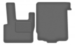 Dywaniki samochodowe welurowe grafitowe do: DAF XF105 ciężarowy (2006)