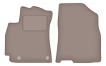 Dywaniki samochodowe prz&oacute;d do: Hyundai Elantra VII sedan (2020-) beżowe