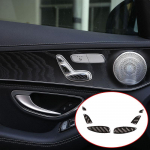 Pehme s&uuml;sinikkiud Mercedes Benz C-klassi W205 GLC-klassi 2014- Siseukse dekoratiivpaneeli katte liist Auto tarvikud Style 2