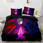 Anime Jujutsu Kaisen Satoru Gojo Tekikottide komplekt King Queen Double Full Twin Single suurus lastele teismelistele voodipesukomplekt 135x200cm 2pcs