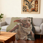 Film H-Harry P-Potter Dobby Armas Tekk Super Soe Mugav Pl&uuml;&uuml;sist Visketekk Laps Kodu Diivan Magamistuba Kingitus 30x40in beige