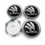 4 tk 60mm Auto Ratta Keskkatte Embleemid Kleebised Skoda Octavia 1 2 3 A4 A5 A7 A8 MK1 MK2 Kodiaq Superb 3 Karoq 4pcs Cover