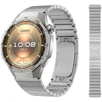 &Uuml;KS 22mm metallrihm Huawei Watch GT6 Pro GT6 GT5 GT4 46mm jaoks Roostevabast terasest k&auml;epael Huawei Watch 4 Pro/GT5 Pro 46mm jaoks CorreaMN Huawei GT6 Pro 46mm gray
