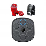 Music Boxing Machine Smart Boxing Trainer kickpoksi sisetreeningu jaoks must