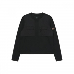 Bbc Earth W Long Sleeve Woven Patch light ash gray/90