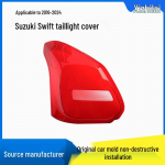 Punased Tagatulede Katted 2016-2024 Suzuki Swiftile - Vasak & Parem Tagumine Left Rear Tail Light Cover