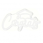 &Otilde;nnitlused l&otilde;petajale LED neoonsilt V&auml;lkudeta Heledus reguleeritav USB-toitega &Otilde;nnitlused l&otilde;petamisele &Ouml;&ouml;lamp A