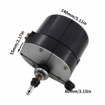 Universaalne 12V tuuleklaasi kojamehe mootor V&Otilde;I hoob teraga 01287358 0390506510 7731000001 Sobib Willis traktori jaoks 14*8cm