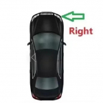 Skoda Octavia Mk3 2013-2017 jaoks VW T-ROC 2017 jaoks- tagavaate k&uuml;ljepeegli katte tiivakatte v&auml;lisukse korpuse viimistlus 1x Right Side